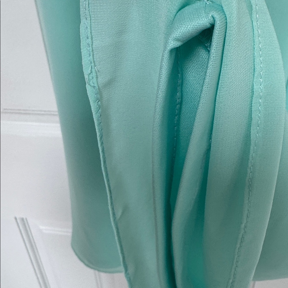 Alex Evenings Light Aqua Lace Ensemble 3 piece set - Picture 9 of 11